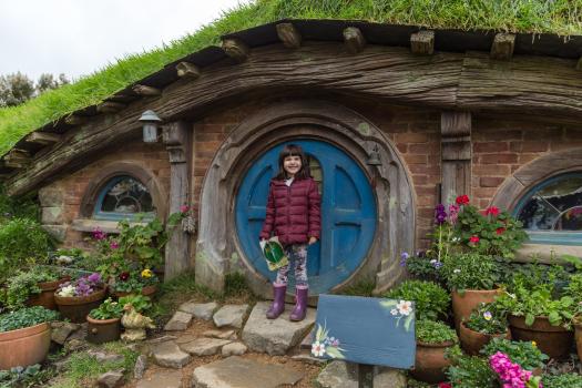 Bilbo Baggins house in Hobbiton