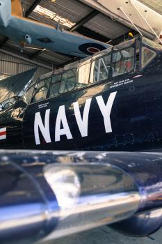 Old Navy aircraft at Aviation museum