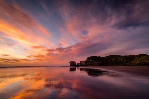 Maori Bay sunset