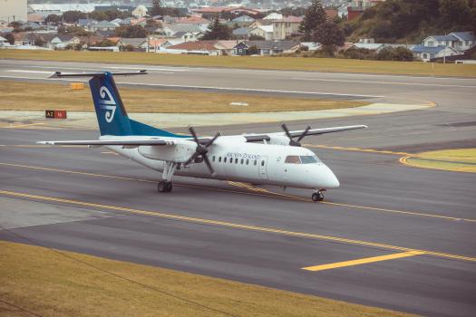AIR New Zealand blue jet