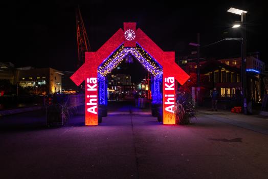 Night lights, gateway to Matariki festival