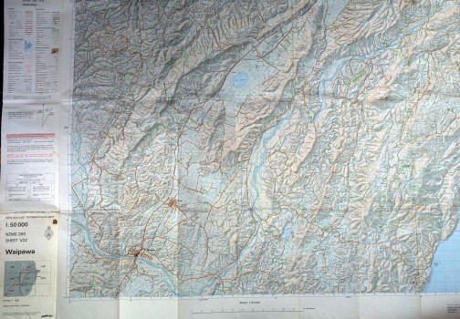 Waipawa map