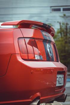 Ford Mustang GT rear details