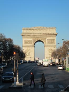 Arc de Triomphe at Paris France