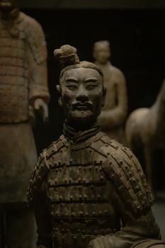 Terracotta warrior closeup