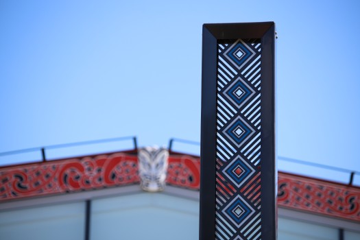 Maori design at Te Awahou Nieuwe Stroom