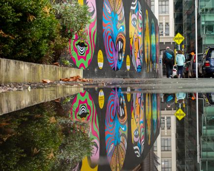Colourful reflections