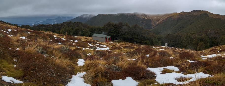 Slaty Hut, Alpine Route
