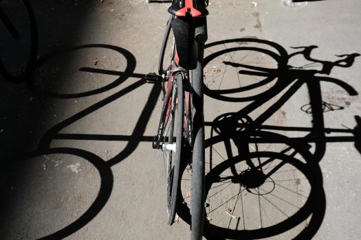 Bicycle shadows