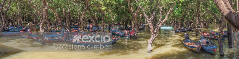 Siem Reap River, Cambodia