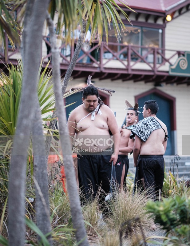 Māori performers at What if the City was a Theatre