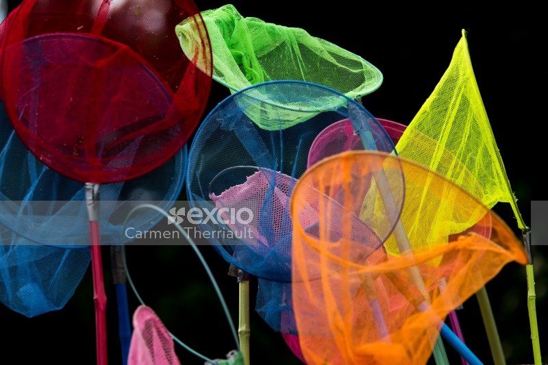 Colourful Fishing nets