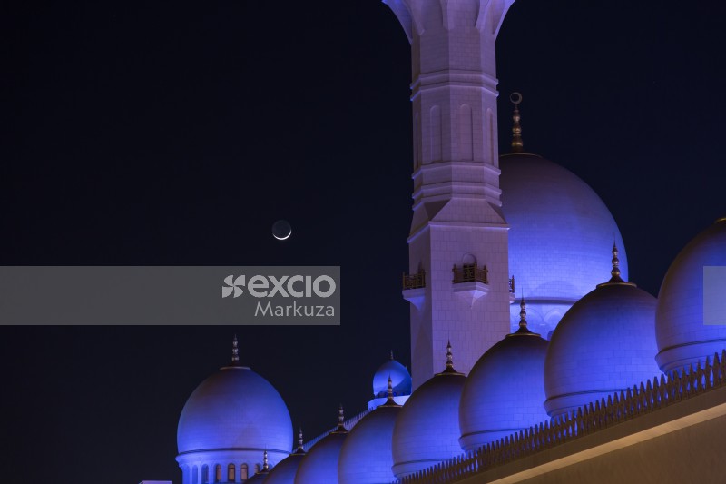 Moon over the Mosque
