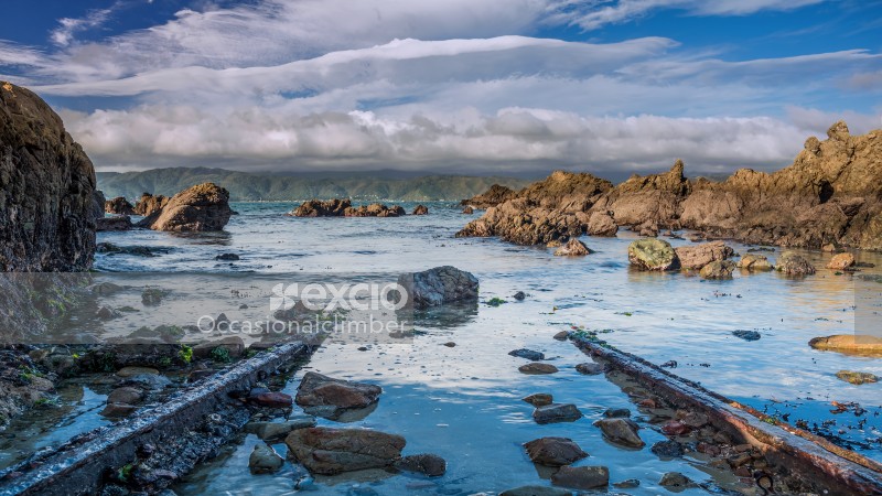 Miramar rocky shore