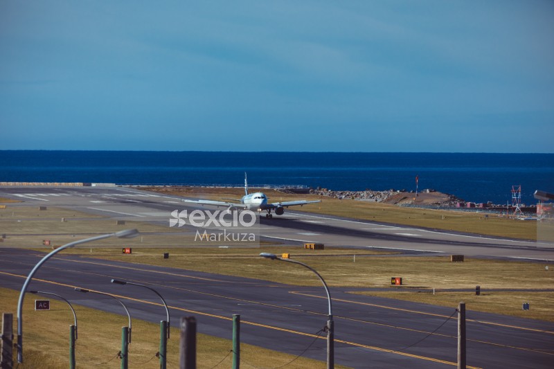 Wellington airport runway
