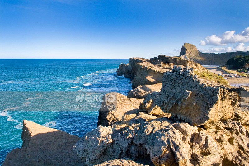 Castlepoint coastal scenery