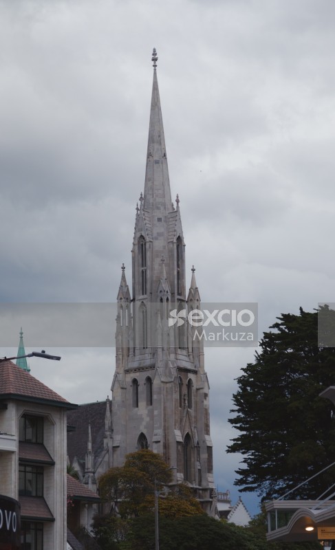 Dunedin church bell tower