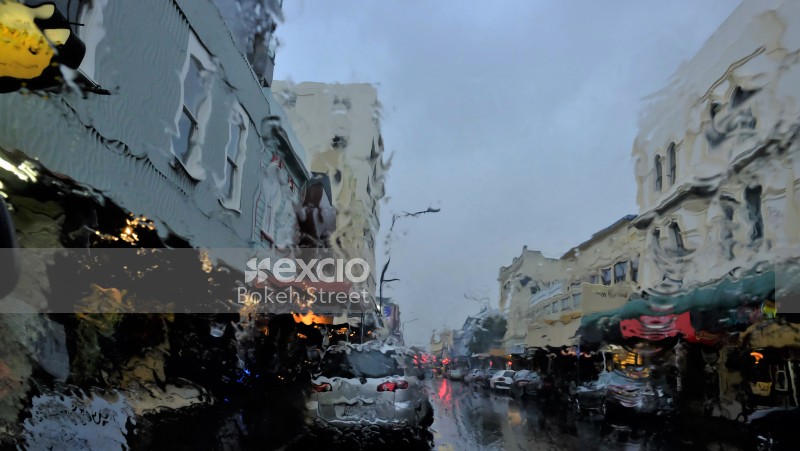 Rainy day in Wellington