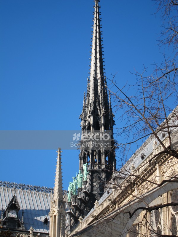 Spire of Notre-Dame Paris