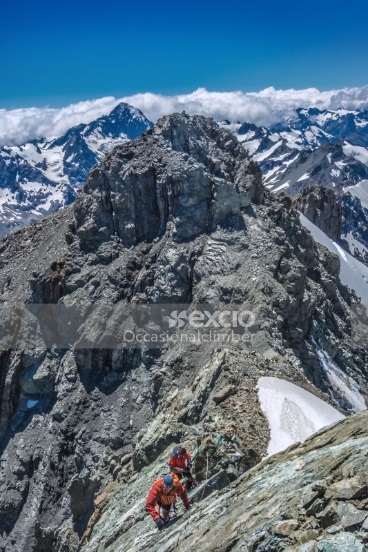 Climbing Mount Sibbald