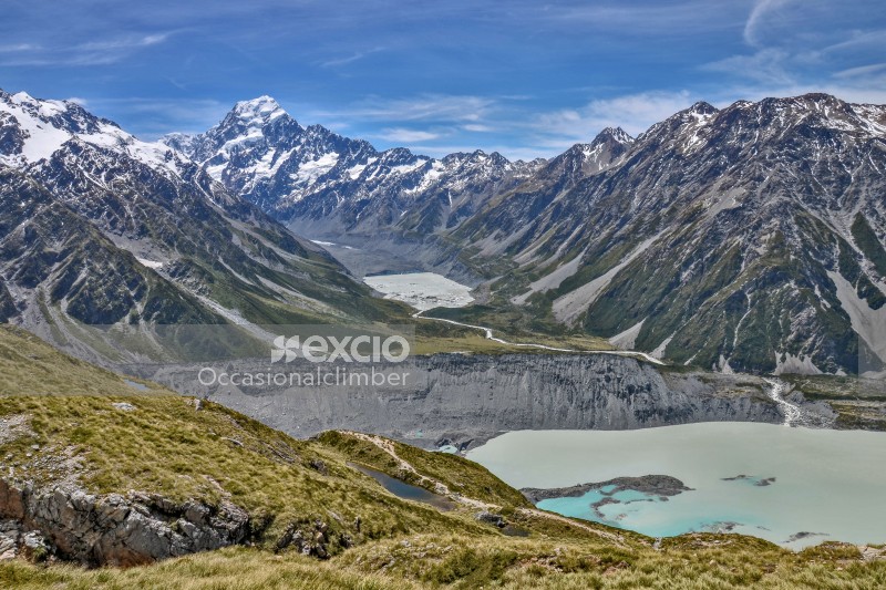 Mount Cook, from above Sealy Tarn
