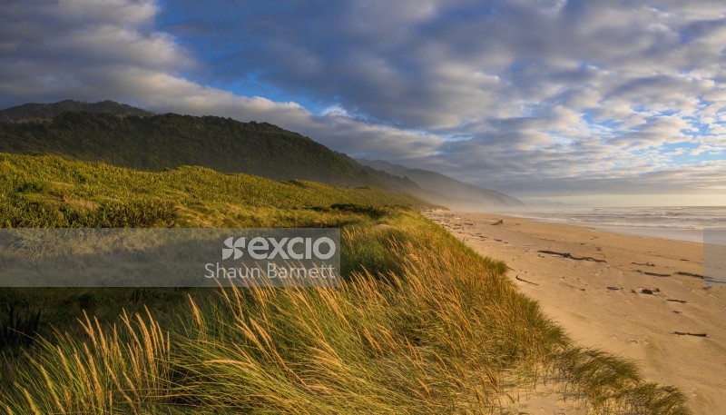 Coastal dunes, Heaphy Track