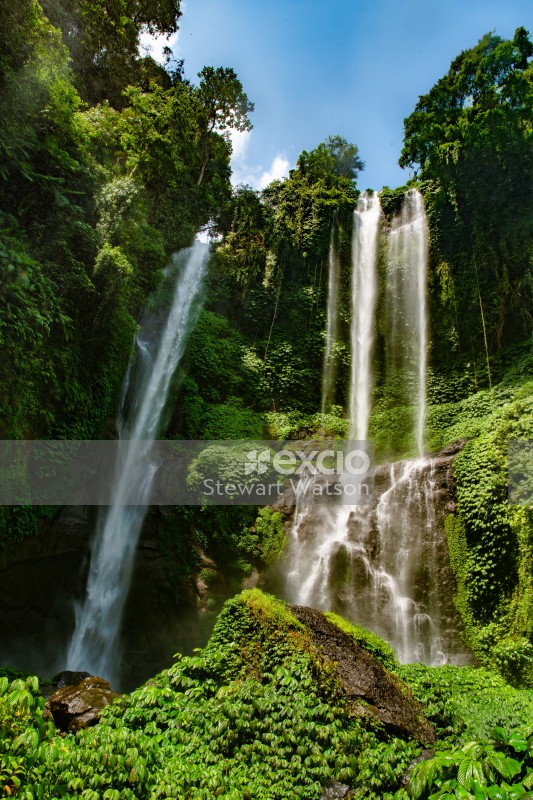 Bali waterfall magic