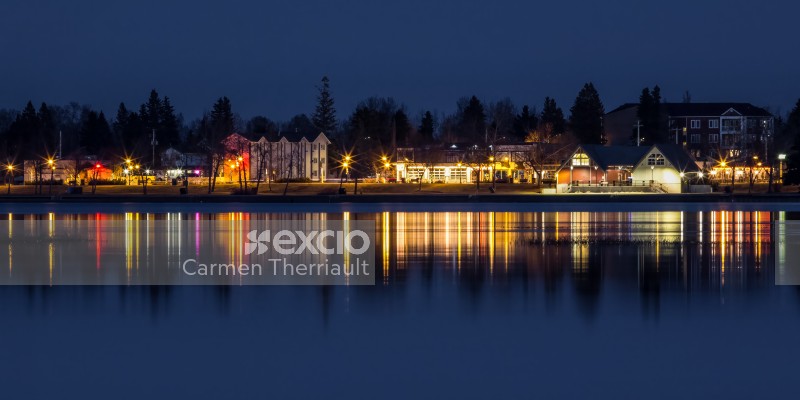 Small town reflections
