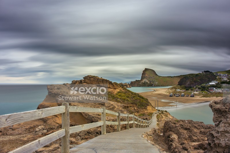 Castlepoint lighthouse pathway