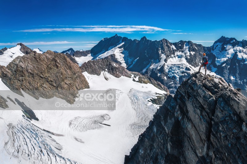Above Metelille Glacier