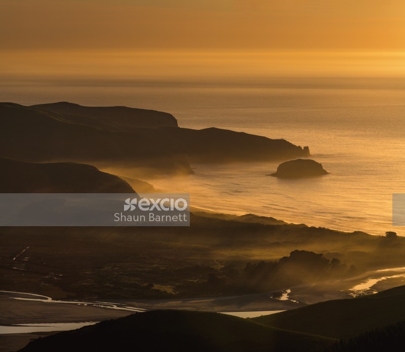 Dawn over Cape Saunders