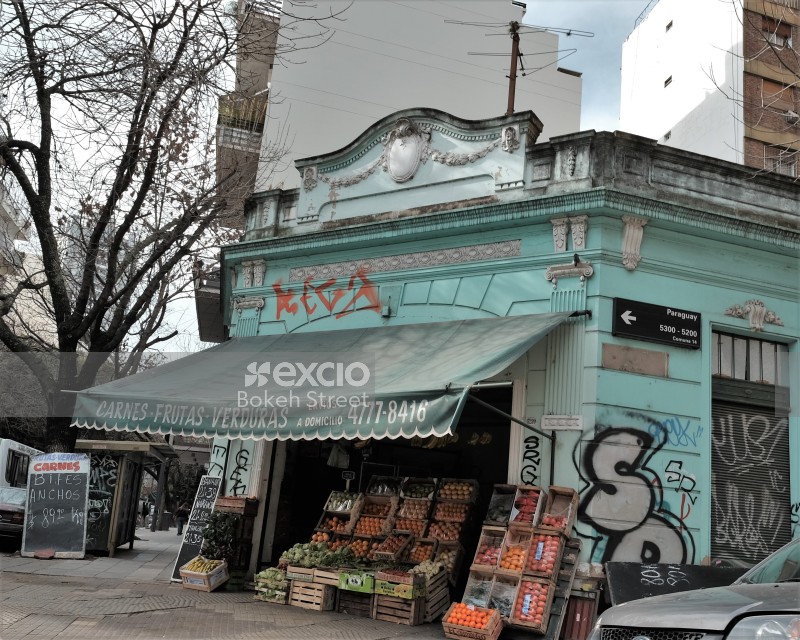 Fruit and veg shop in Buenos Aires