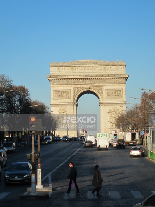 Arc de Triomphe at Paris France