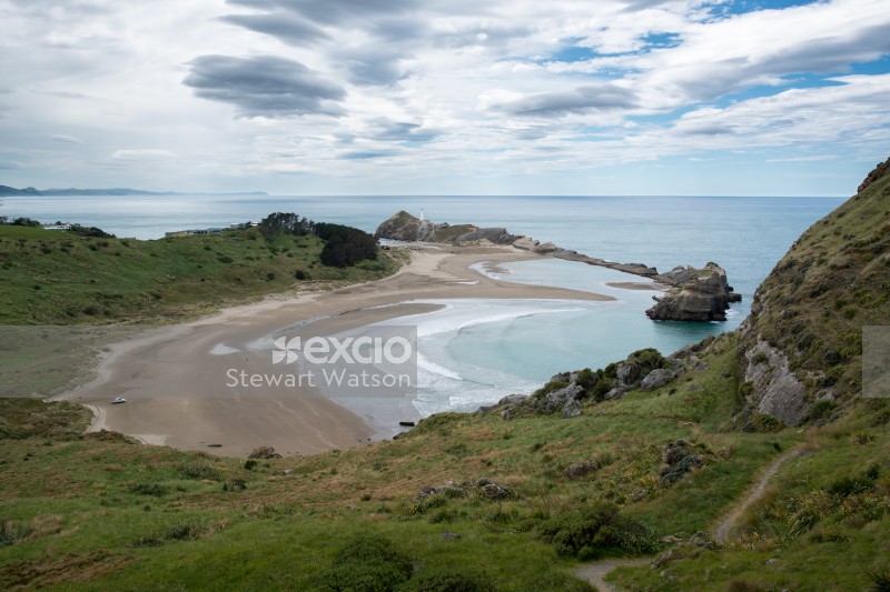 Castlepoint from the top of Castle Rock