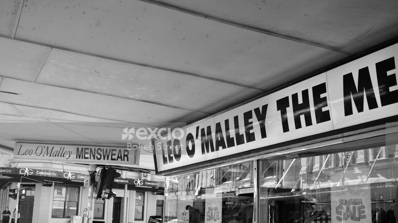 Leo O'Malley apparel shop at K' road monochrome
