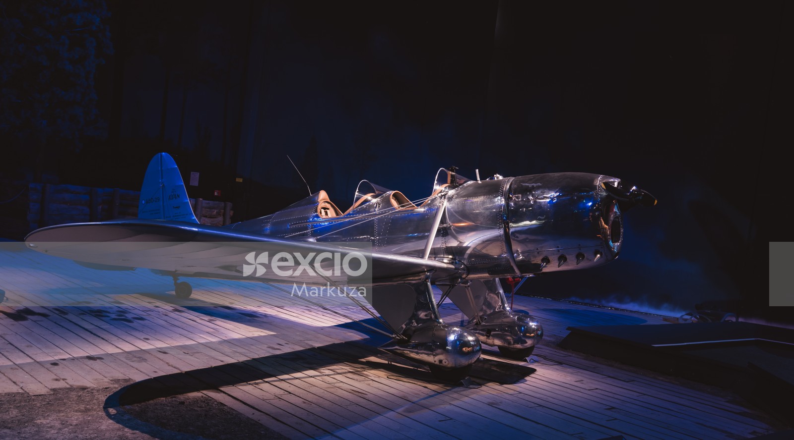 Shiny old warplane