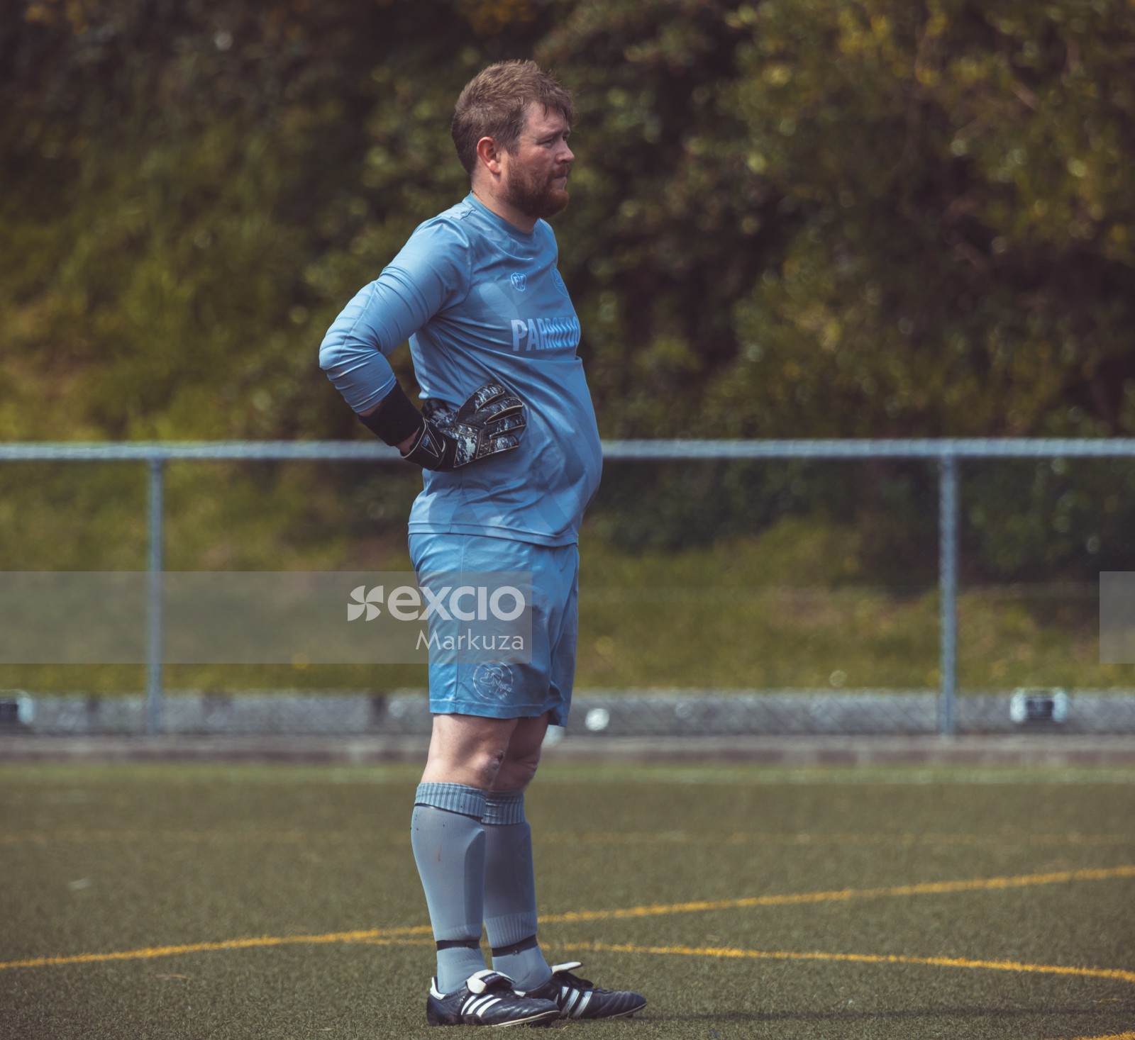 Goalkeeper standing with hands on waist - Sports Zone sunday league