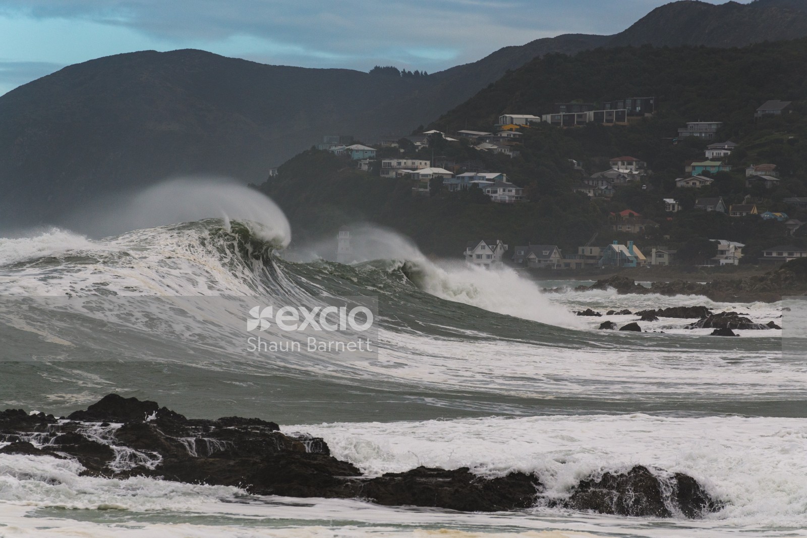 Waves, Houghton Bay, Wellington