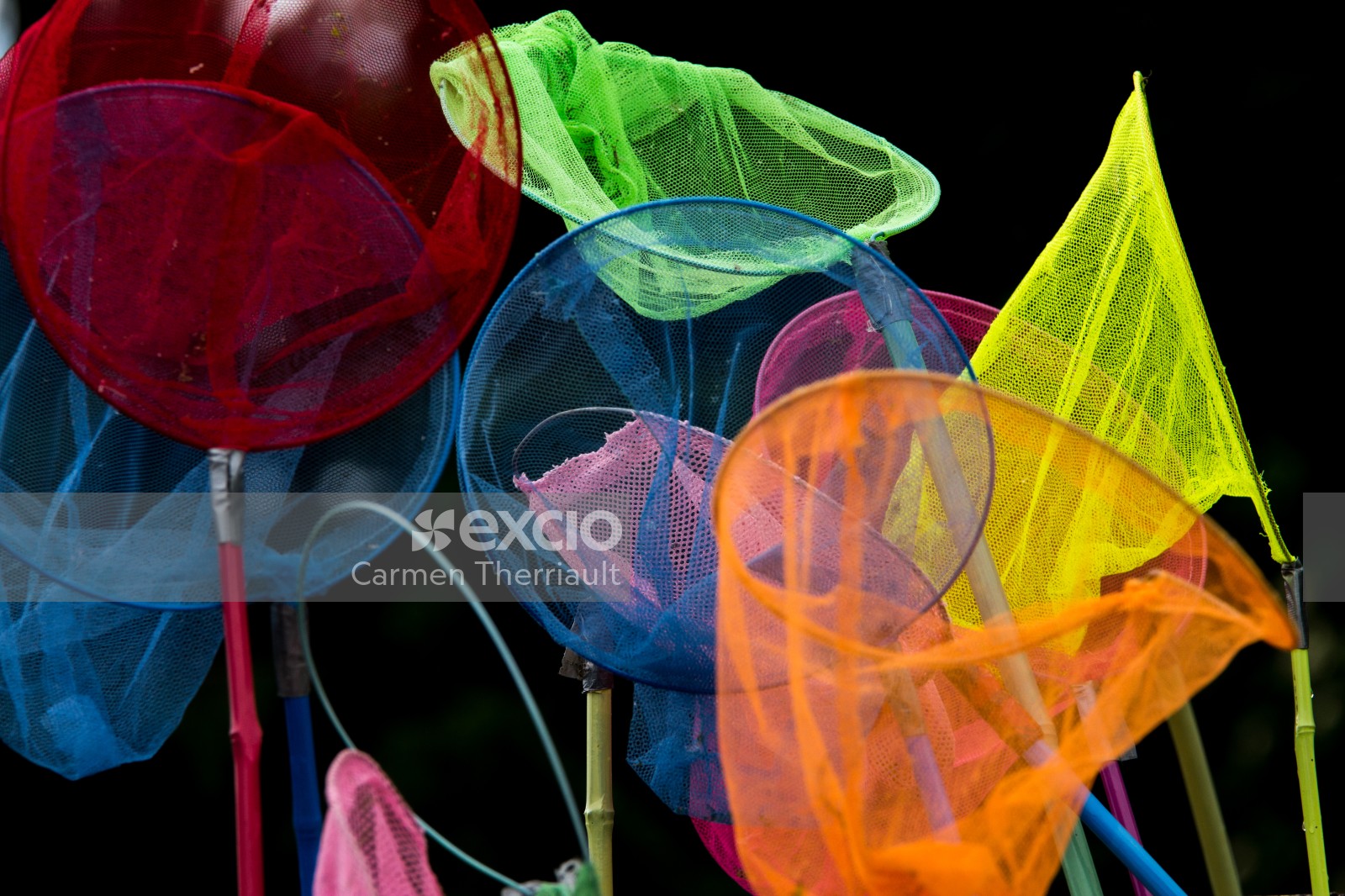 Colourful Fishing nets