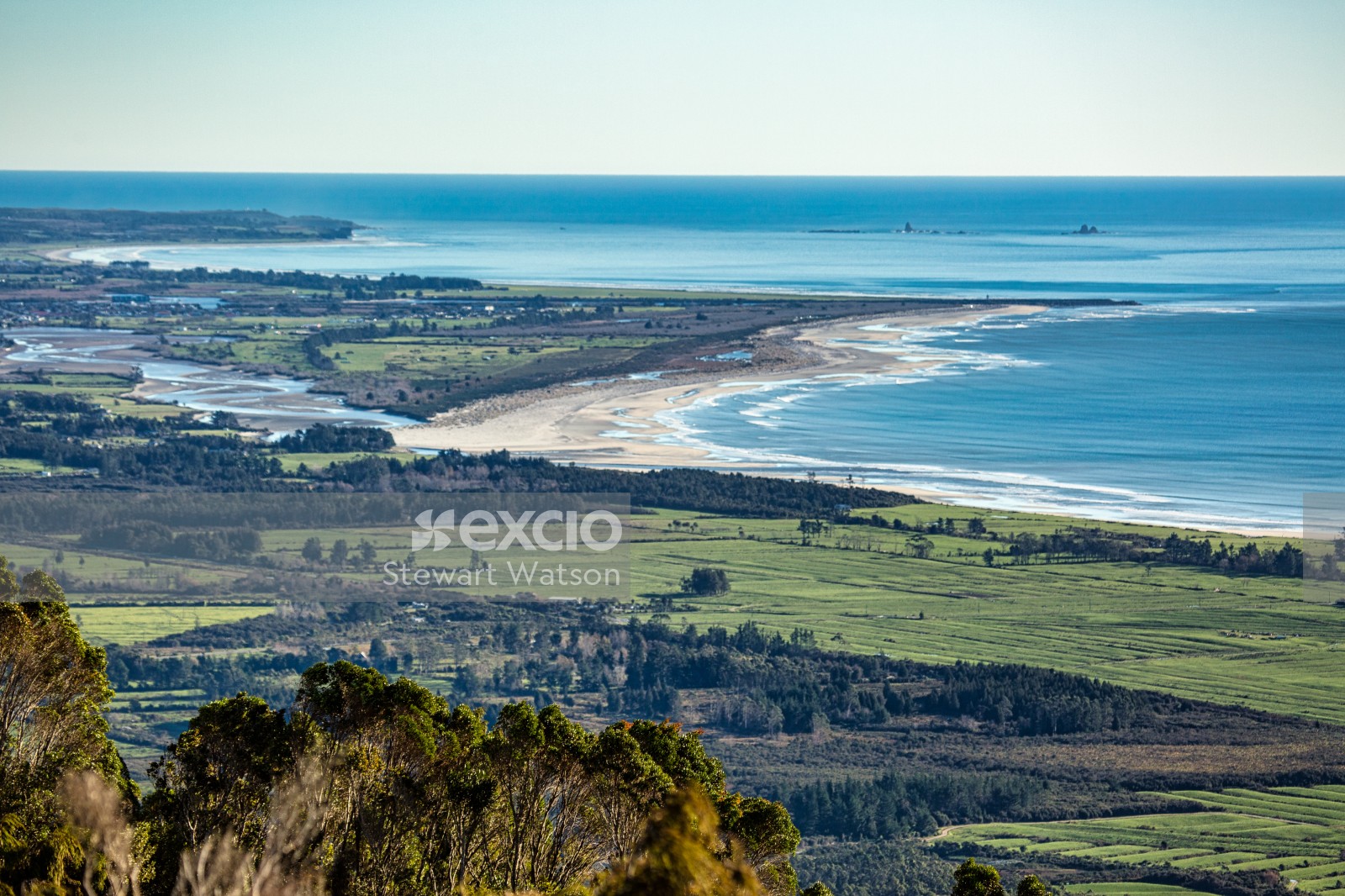 West Coast coastal scenery from Dennistion