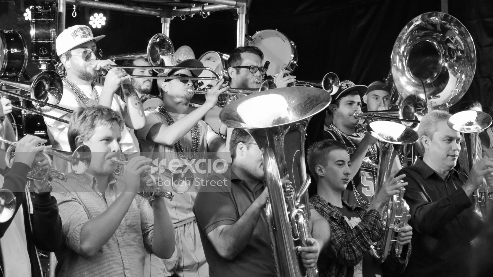 Brass band at Cuba Dupa