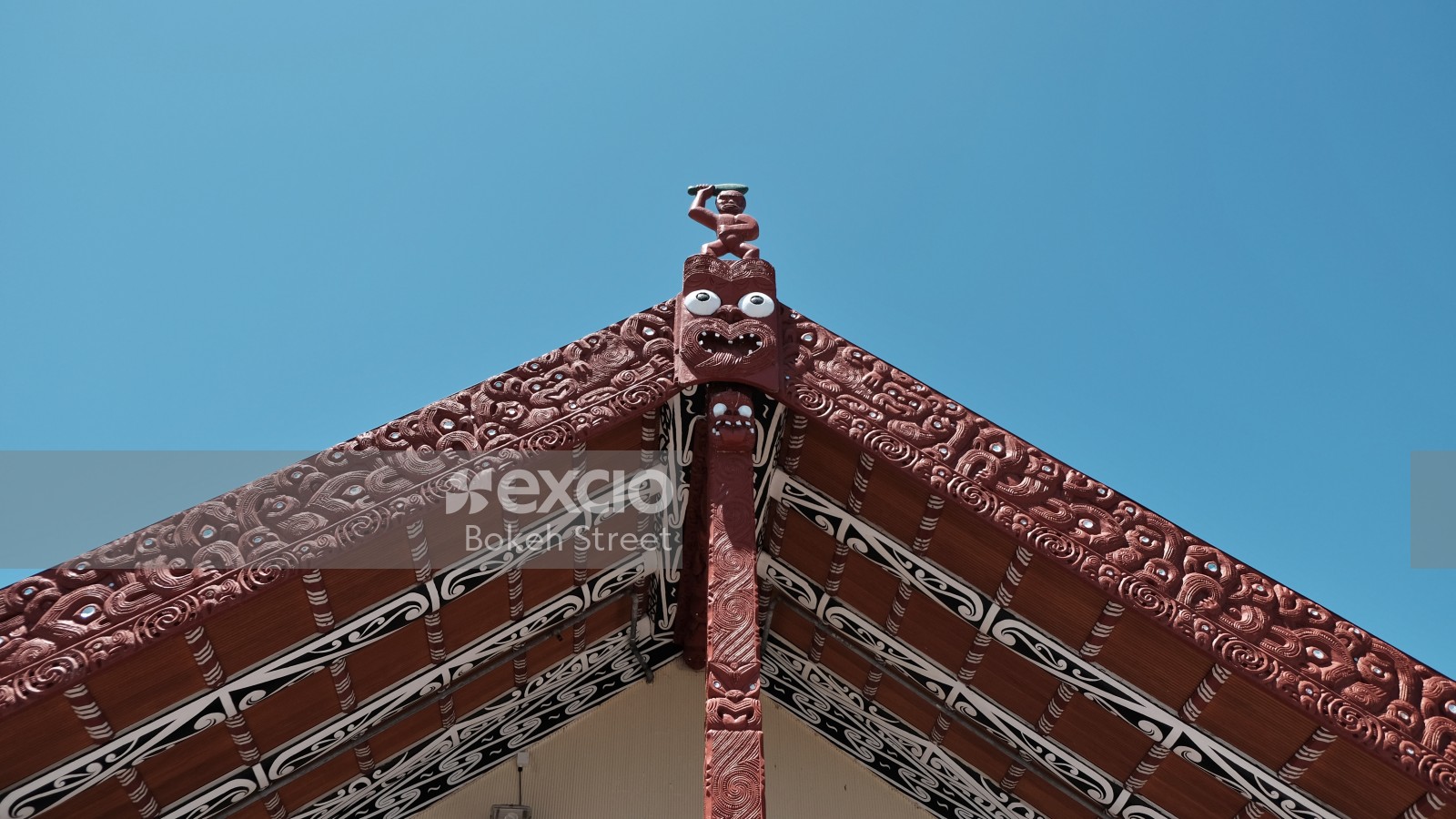 Māori carving and architecture at Whakarewarewa