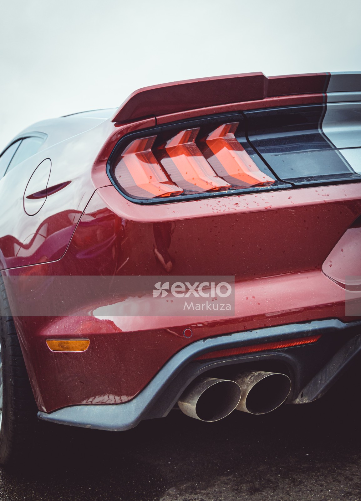 Ford Mustang exhaust pipes