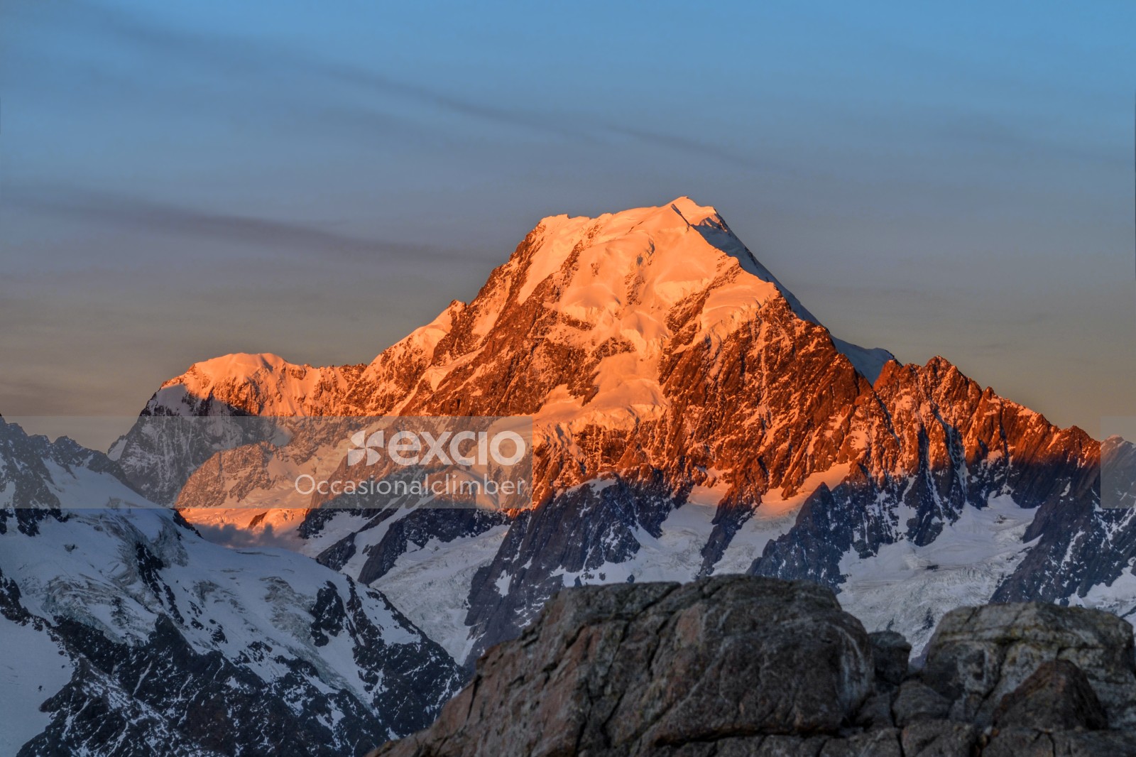 Mount Hicks and Mount Cook