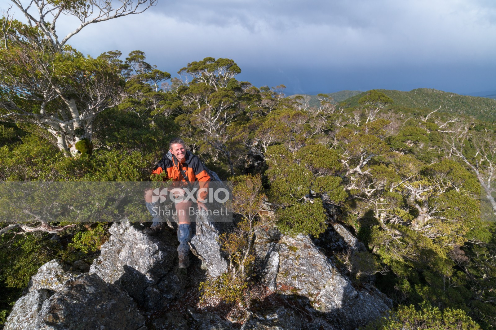 Tramper, Mt Evans, Abel Tasman