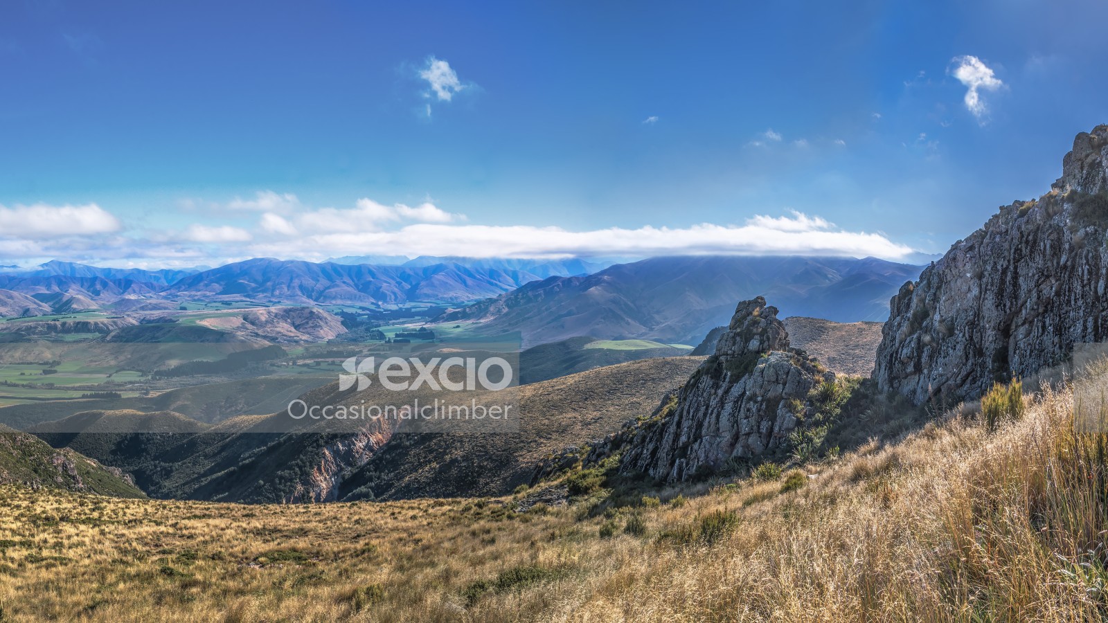 Mt Somers' south face and Canterbury Plains