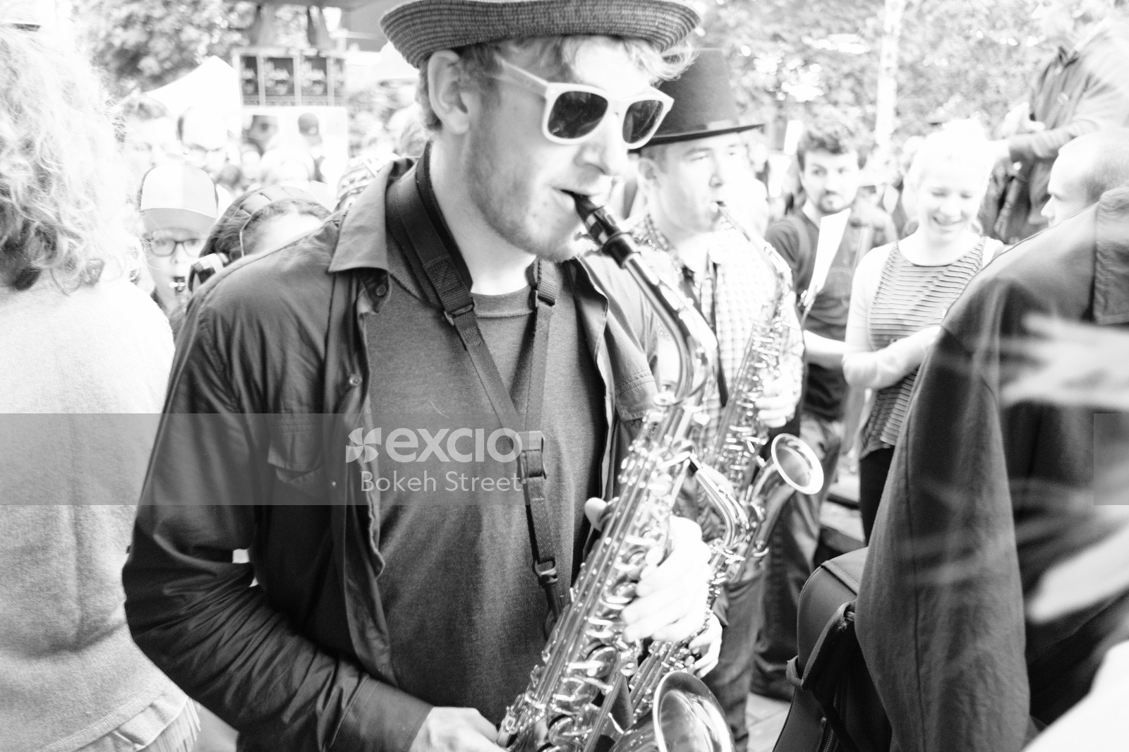 Saxophone players