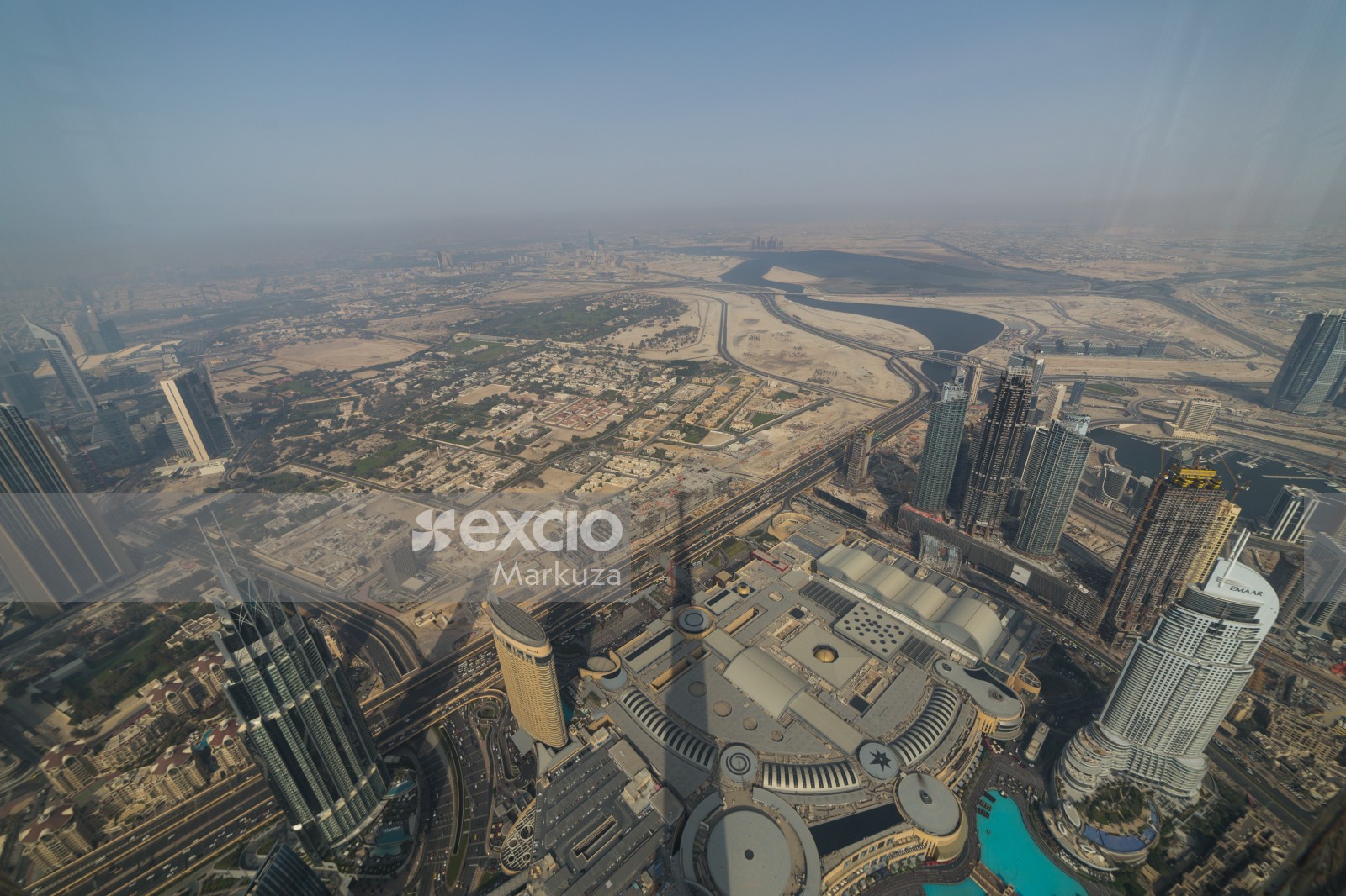 UAE landscape from Burj Khalifa