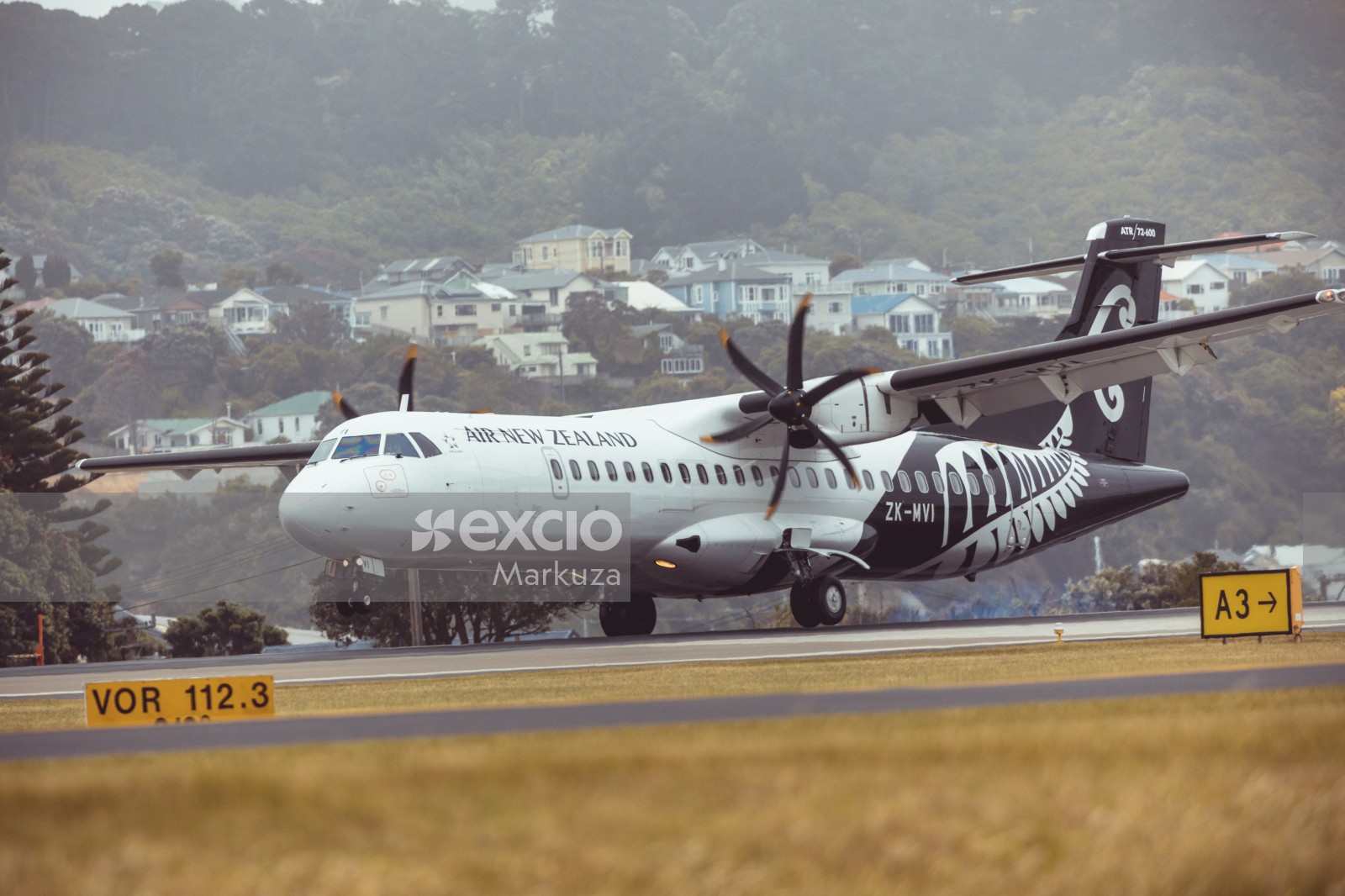 AIR New Zealand domestic flight taking off