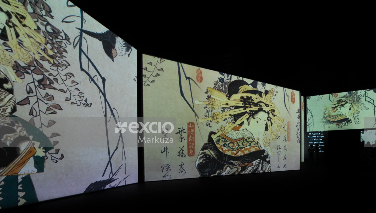 Japanese art panels